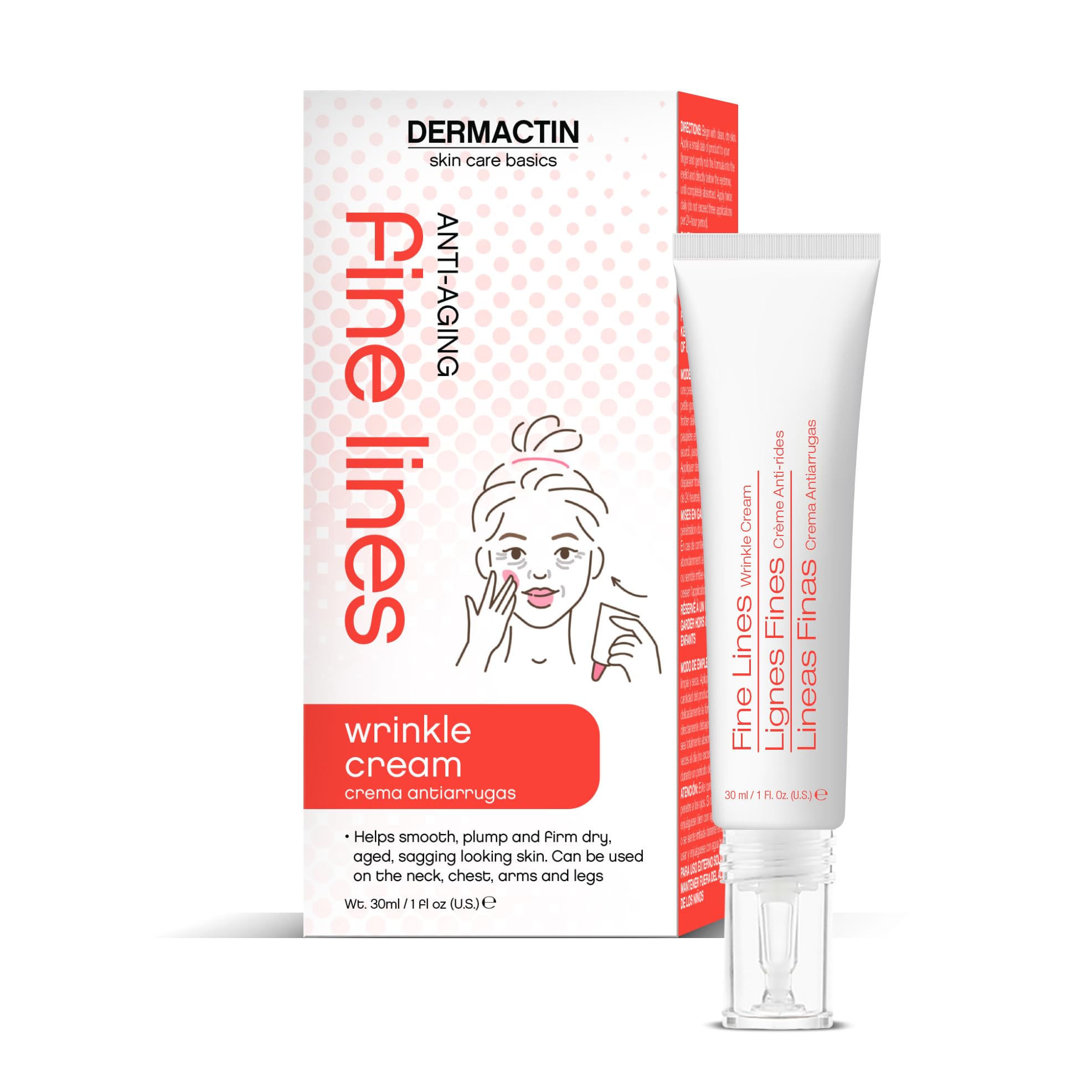 Dermactin Fine Lines Eye Wrinkle Cream — Undereye tightening cream, a cheaper alternative to Peter Thomas Roth Instant…