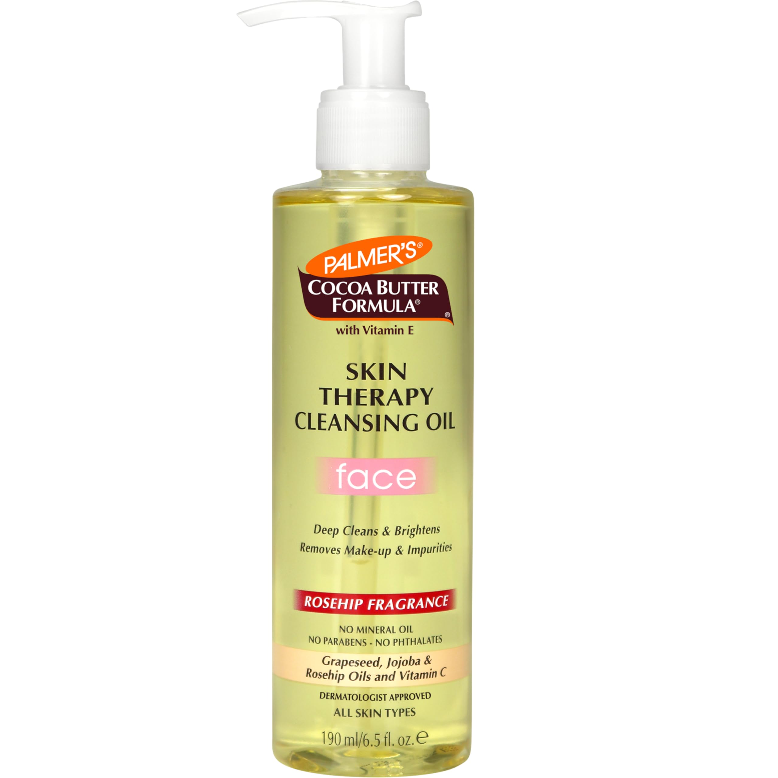 Palmer's Cocoa Butter Skin Therapy Cleansing Oil — Cleansing oil for sebaceous filaments, a cheaper alternative to…