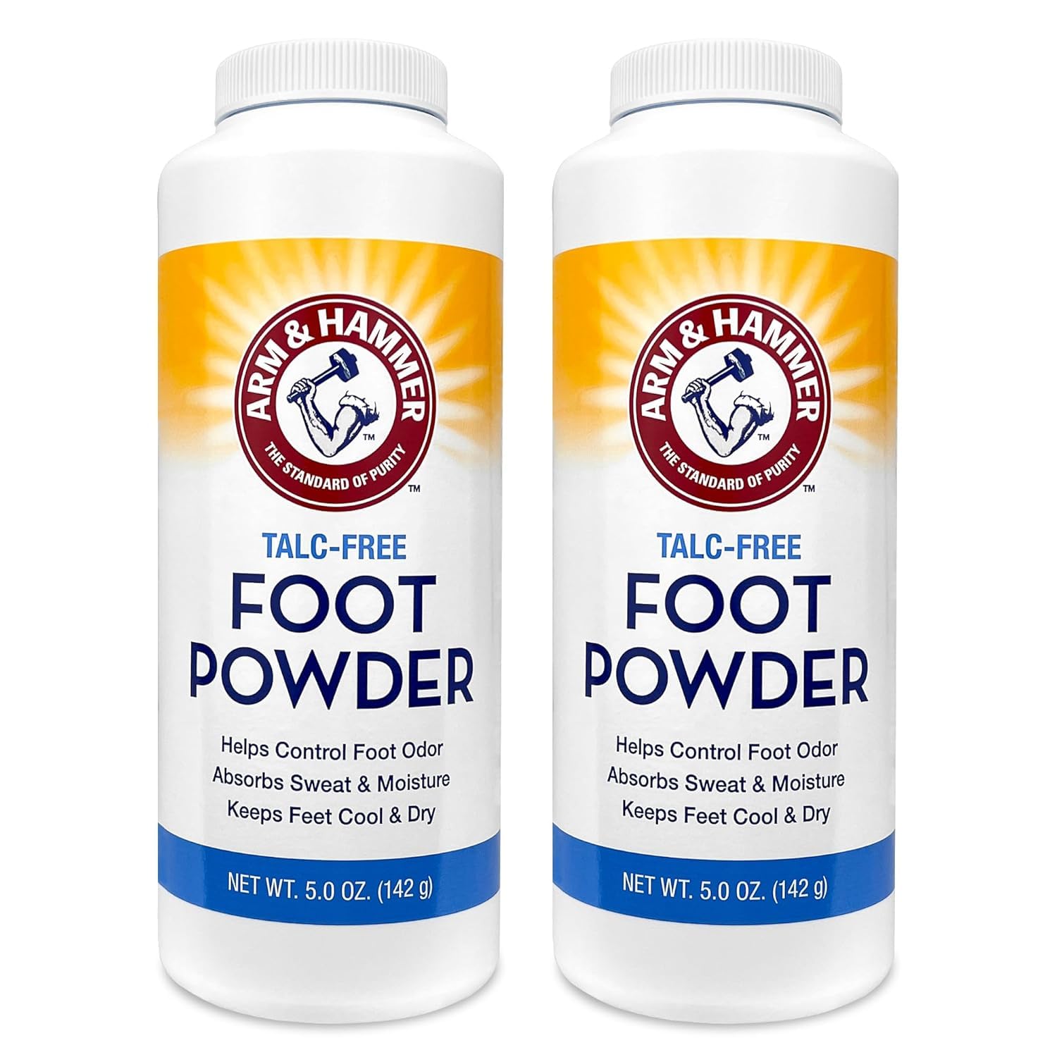 Arm & Hammer Talc-Free Foot Powder — Makeup setting powder, a cheaper alternative to Prestige setting powder