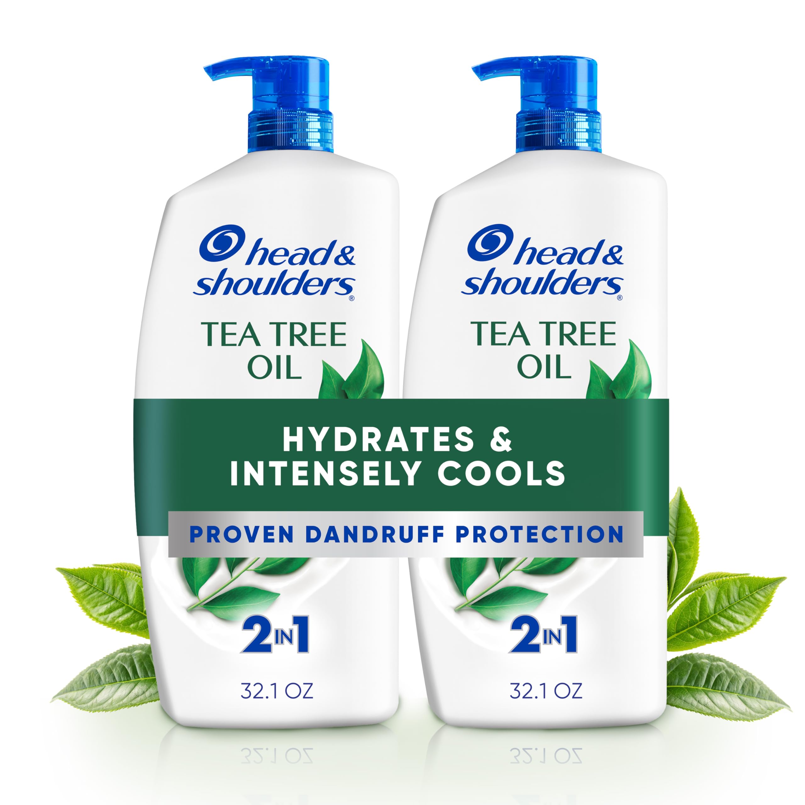 Head & Shoulders 2-in-1 Tea Tree — Hair-growth shampoo mention, a cheaper alternative to Salon scalp-growth systems
