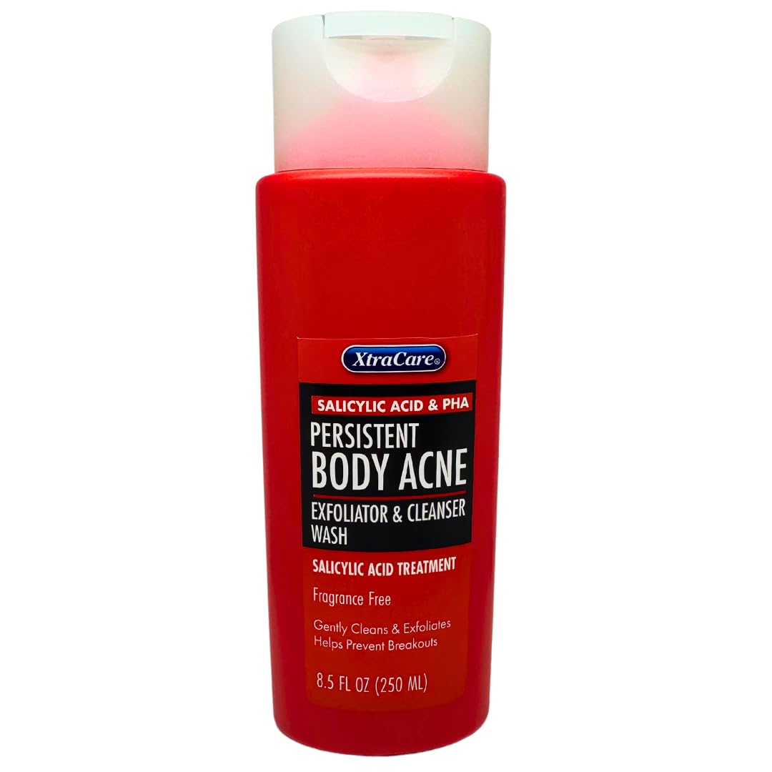 XtraCare Persistent Body Acne Exfoliator — Body acne and KP wash, a cheaper alternative to Neutrogena Stubborn Body…
